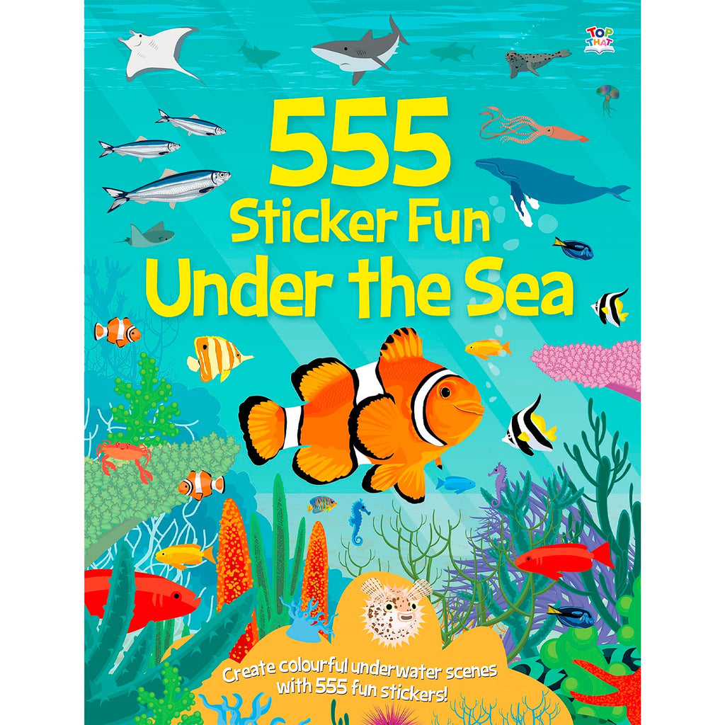 555 Sticker Fun - Under The Sea