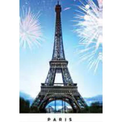 Frankie & Me | 90x60cm Poster - Eiffel Tower