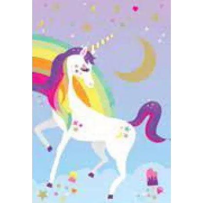 Frankie & Me | 90x60cm Poster - Unicorn Rainbow