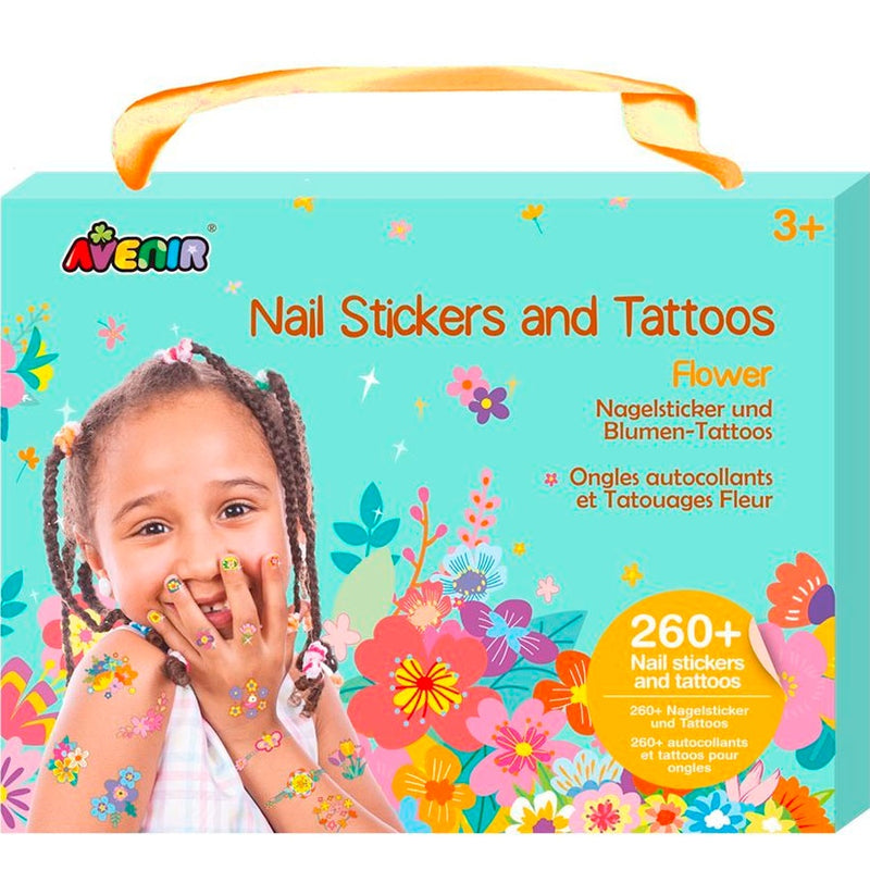 Avenir | Nail Stickers And Tattoos - Flower