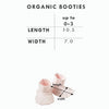 Babu | Organic Cotton Booties - Grey Star