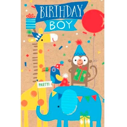Birthday Card | Birthday Boy Party