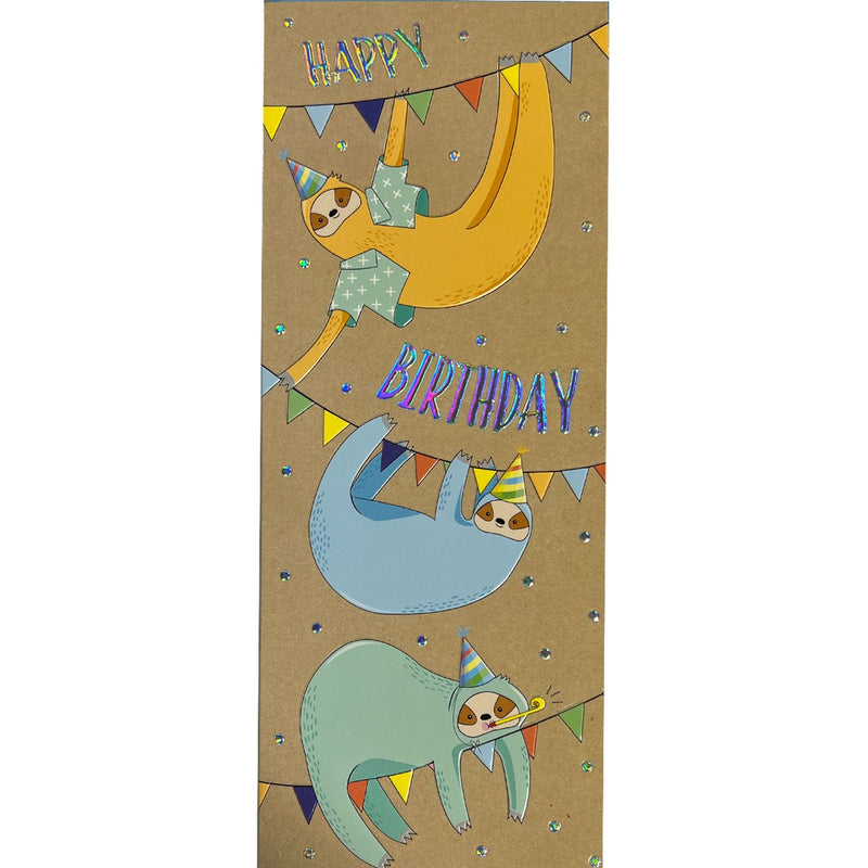 Birthday Card | Sloths Hanging Around