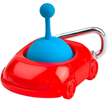 Blue Orange | Pull N Pop Bubble - Car