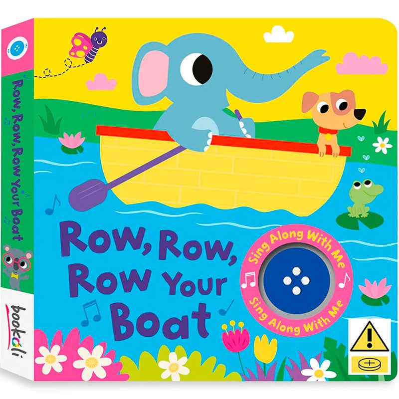 Bookoli | Row, Row, Row Your Boat - Sound Book