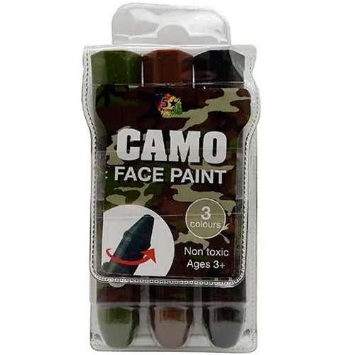 Five Star | Face Paint Sticks 3 Pack - Camo