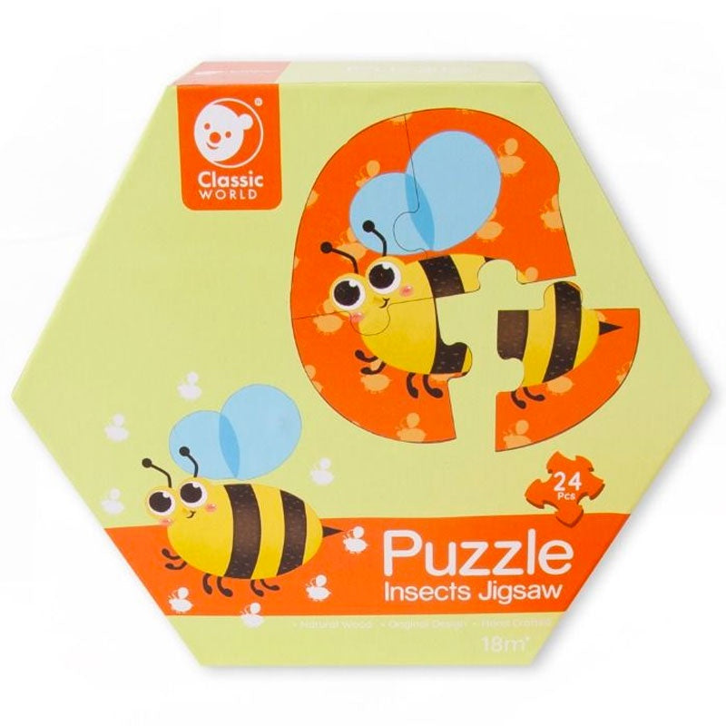 Classic World | 24 Piece Jigsaw Puzzle - Insects