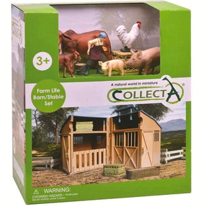Collecta | Boxed Set - Barn Playset With Farmer