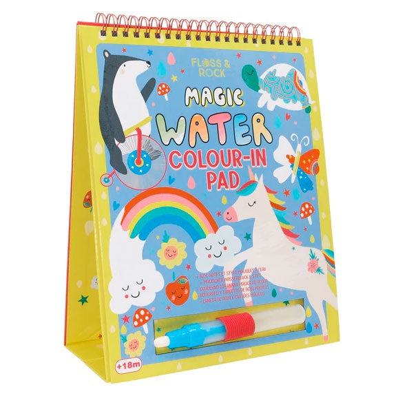 Floss & Rock | Magic Water Colour In Pad - Rainbow Fairy