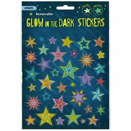 UpiKit | Glow In The Dark Stickers - Stars