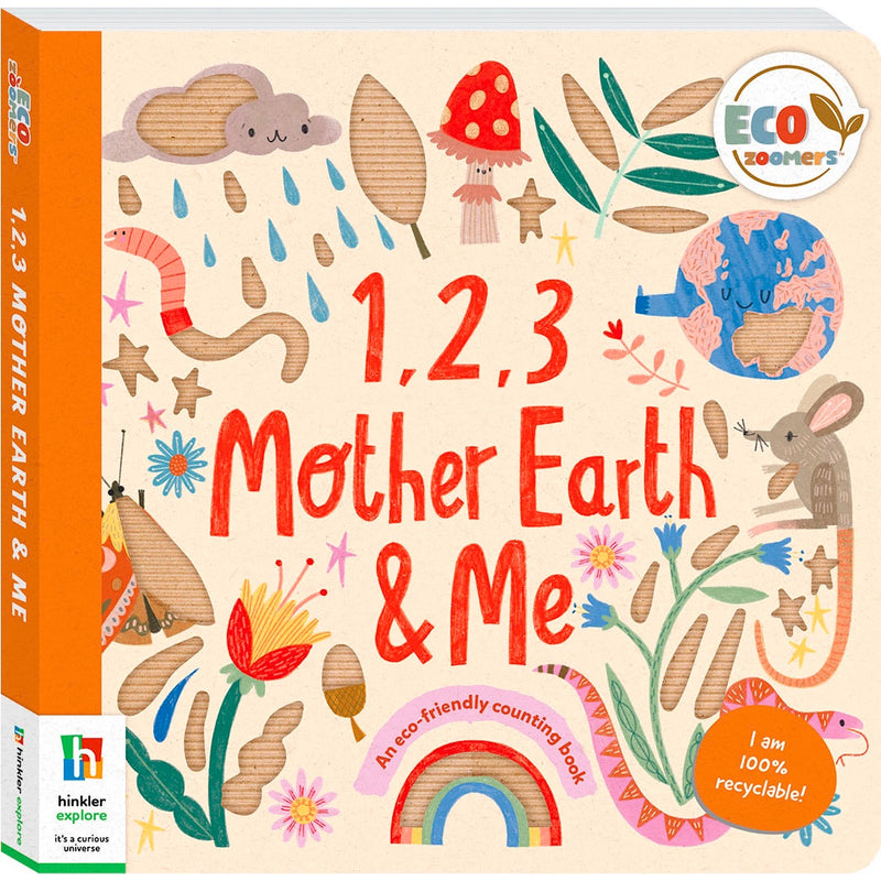 Hinkler | Eco Zoomers - 1, 2, 3 Mother Earth and Me Board Book