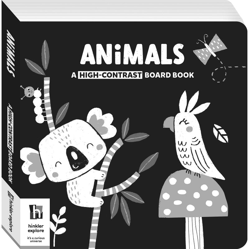 Hinkler | High Contrast Board Book - Animals