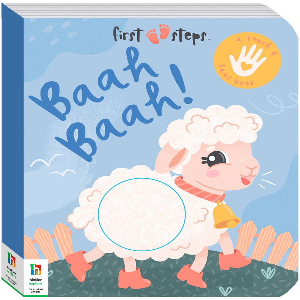 Hinkler | First Steps - Baa Baa! Touch and Feel Book