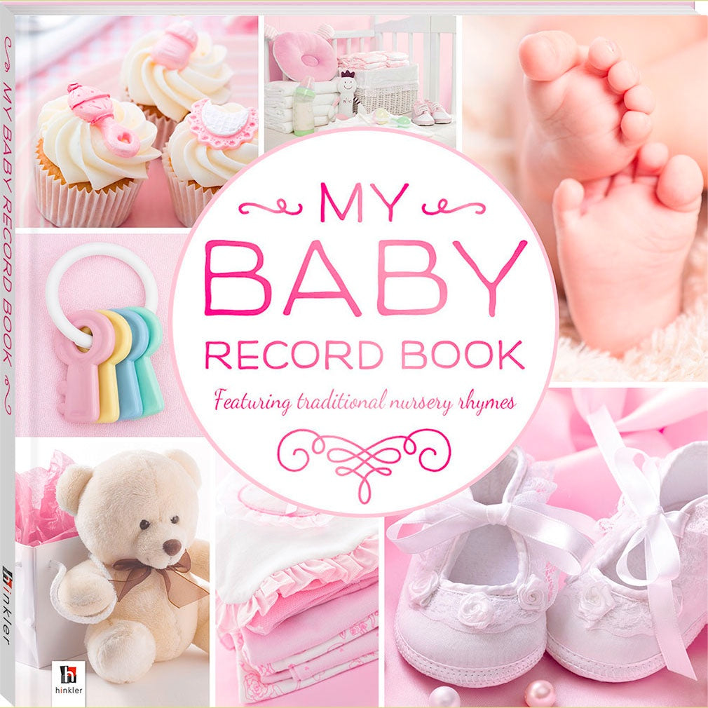 Hinkler | My Baby Record Book - Pink