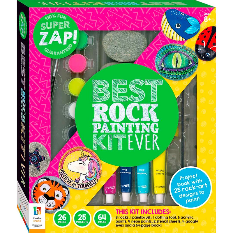 Hinkler | ZAP Best Rock Painting Kit Ever