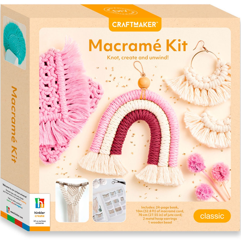 Hinkler | CraftMaker - Macrame Kit