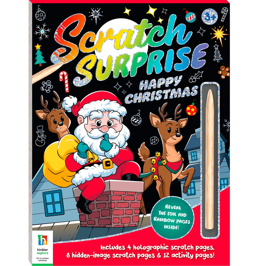 Hinkler | Scratch Surprise - Happy Christmas