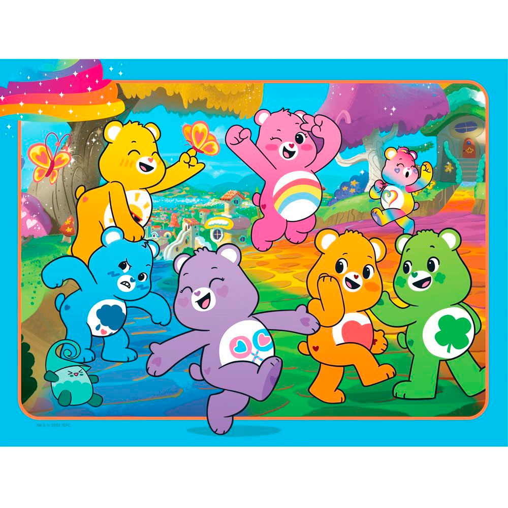 Holdson | 30 Piece Carebears Tray Puzzle - Keep Caring and Sparkle On
