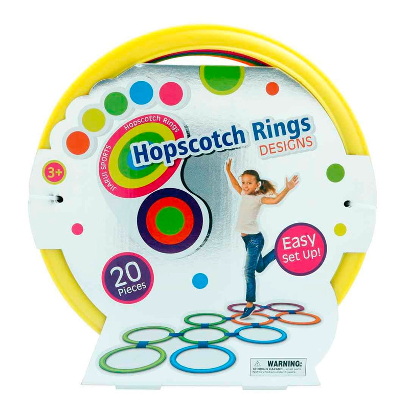 Fun Inc | Hopscotch Rings Designs 20 Pieces