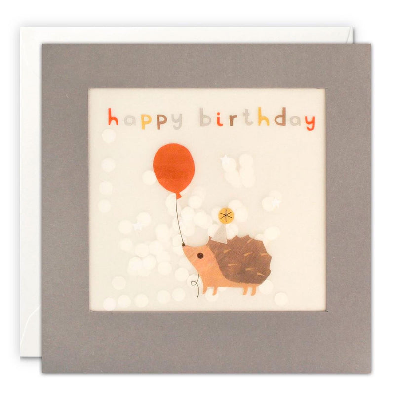 James Ellis | Shakies Birthday Cards Happy Birthday - Hedgehog Birthday
