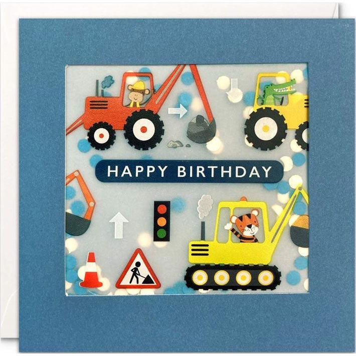 James Ellis | Shakies Birthday Card - Diggers