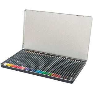Jasart | Studio Colour Pencils in Tin - 36 Colours