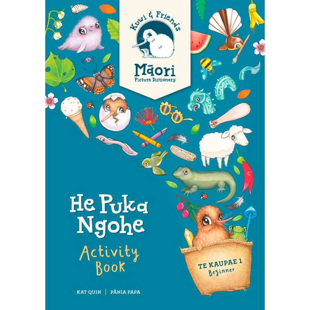 Kuwi & Friends | He Puka Ngohe - Activitiy Book
