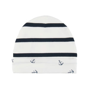 Lil Zippers | Reversible Beanie - Navy