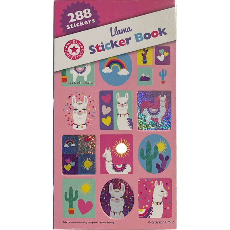 Sticker Book | llama