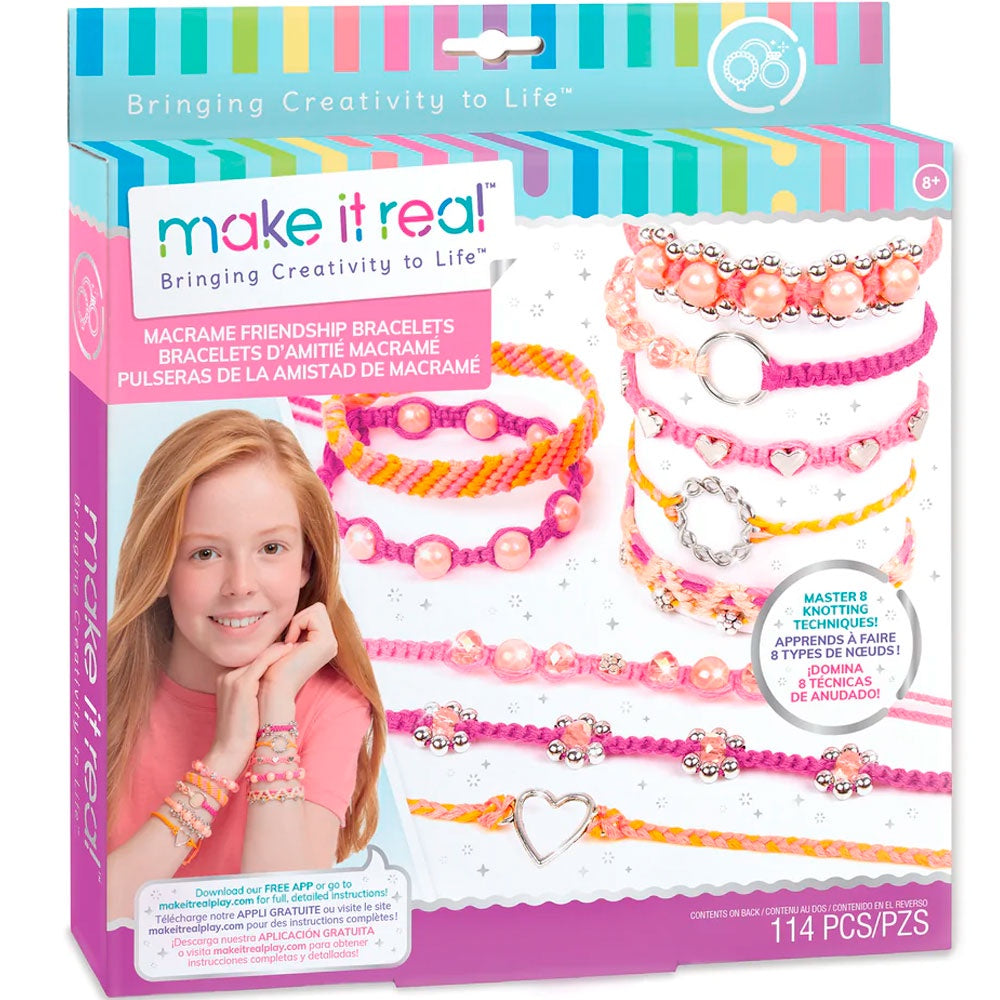 Make It Real | Macrame Friendship Bracelets