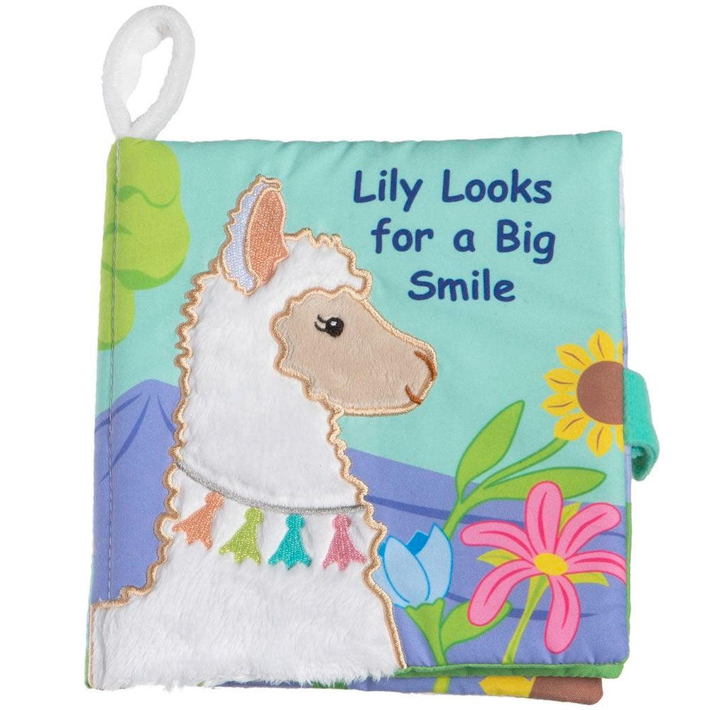 Mary Meyer | Lily Llama Soft Book - Lily Looks for a Big Smile
