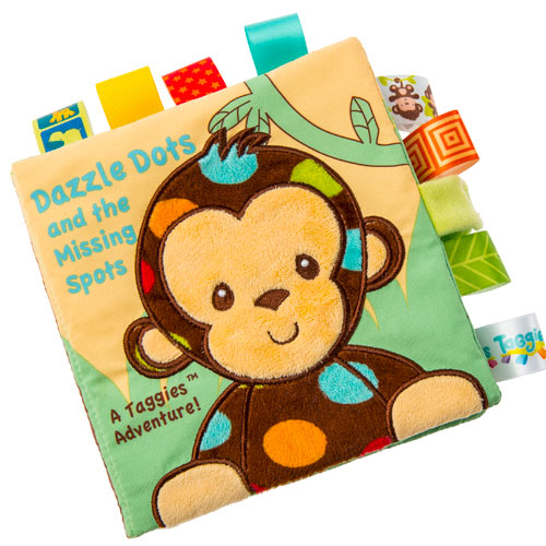 Mary Meyer | Taggies Adventure Soft Book - Dazzle Dots Monkey