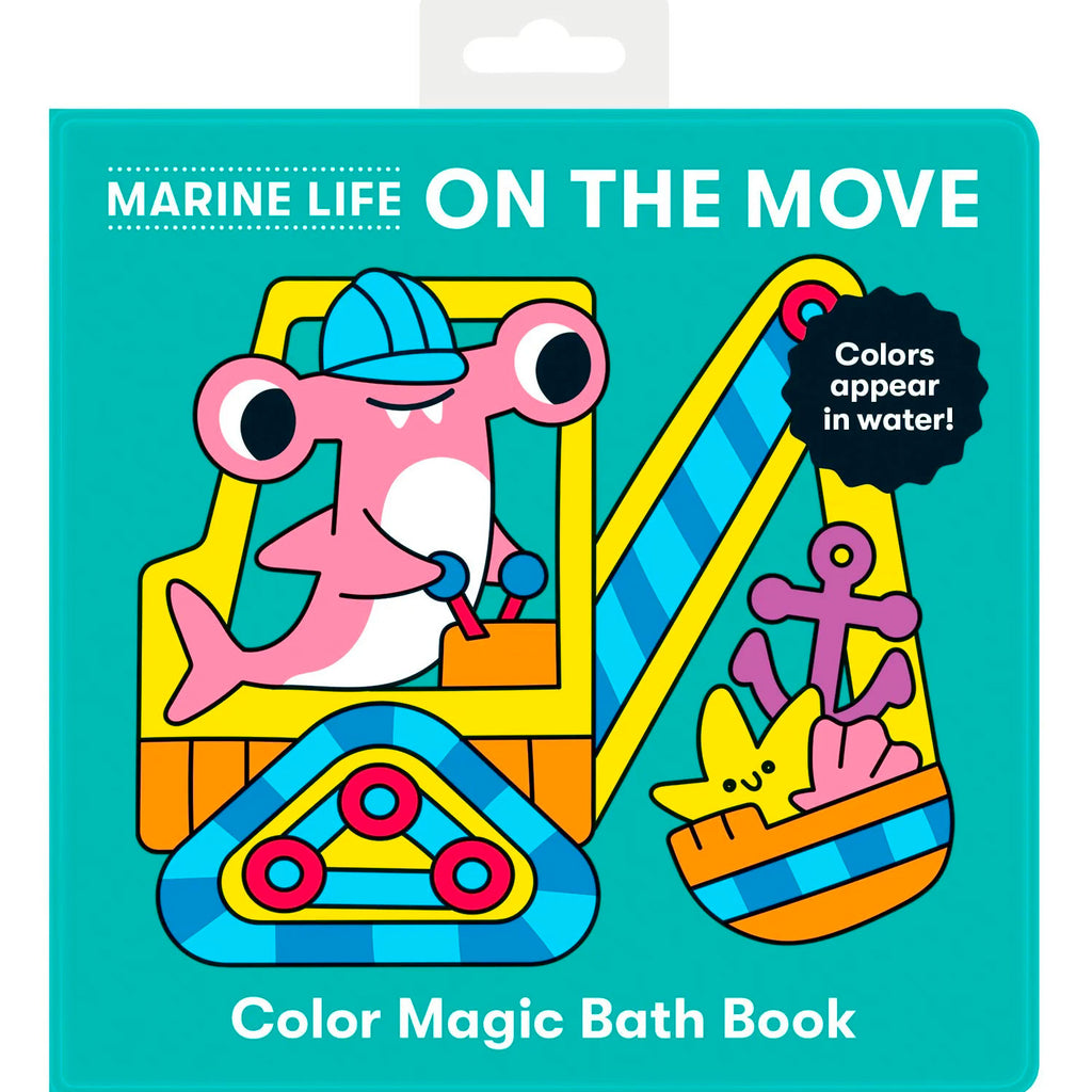 Mudpuppy | Colour Magic Bath Book - On The Move