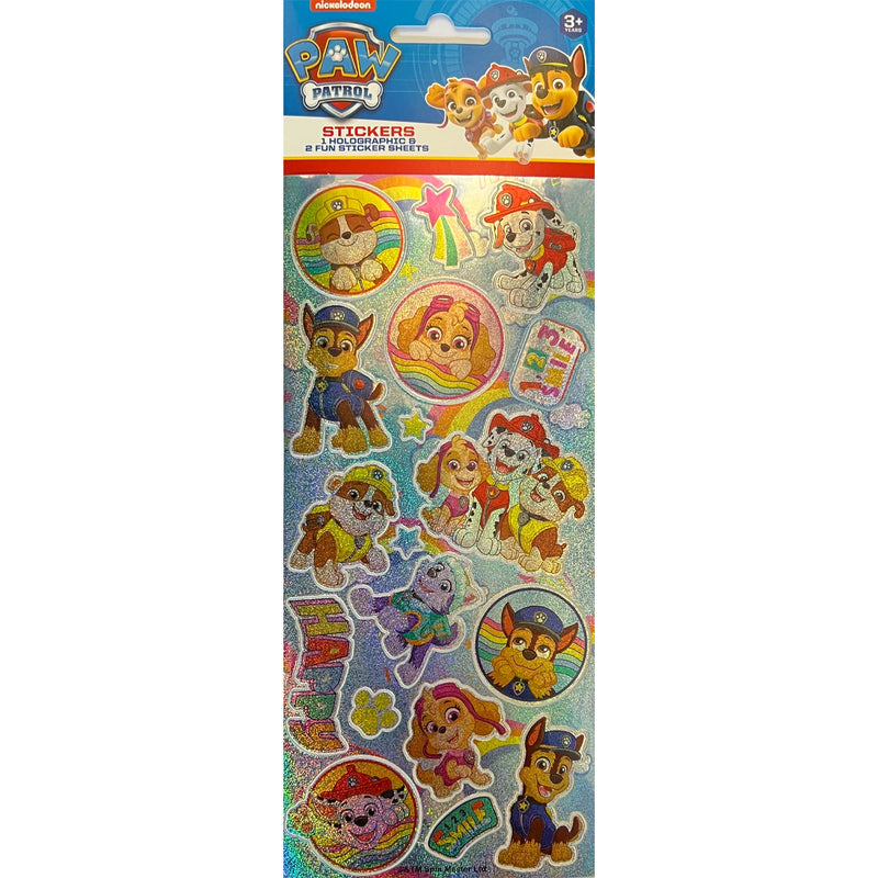Paw Patrol Holographic Stickers