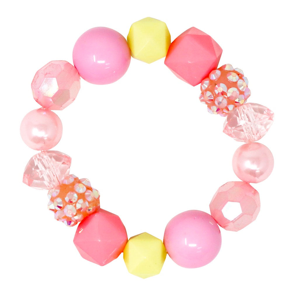 Pink Poppy | My Lovely Pink Stretch Bracelet