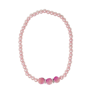 Pink Poppy | Pearl Bubble Necklace