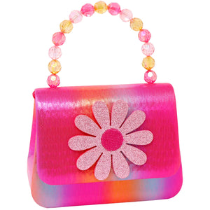 Pink Poppy | Vibrant Vacation Daisy Handbag