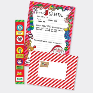 Rachel Ellen Design | Santa Letter Kit - Red/Pink