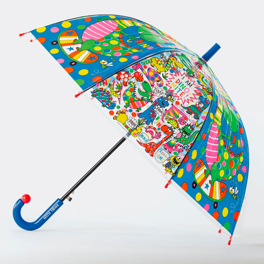 Rachel Ellen | Fold Up  Umbrella - I Am Dino-Mite