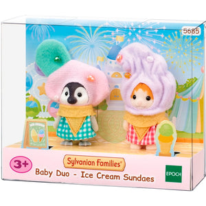 Sylvanian Families | Baby Duo - Ice Cream Sundaes