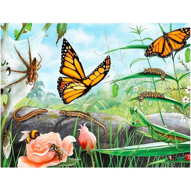 Holdson | Treasures Of Aotearoa 96 Piece Puzzle - Bugs & Butterflies