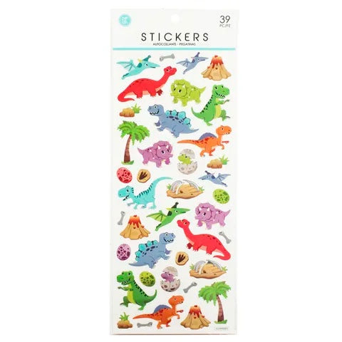 LK | Stickers - Dinosaurs - 39 Piece
