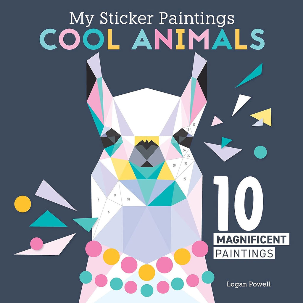 My Sticker Paintings - Cool Animals
