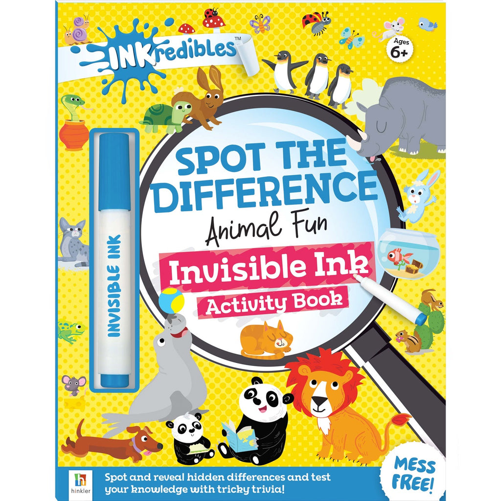 Hinkler | INKredibles Spot the Difference - Animal Fun