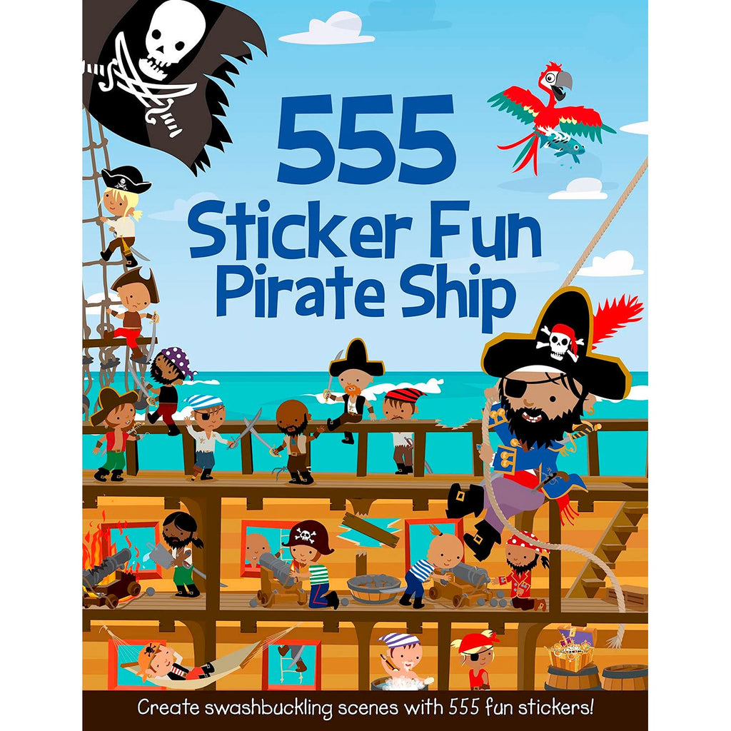 555 Sticker Fun - Pirate Ship