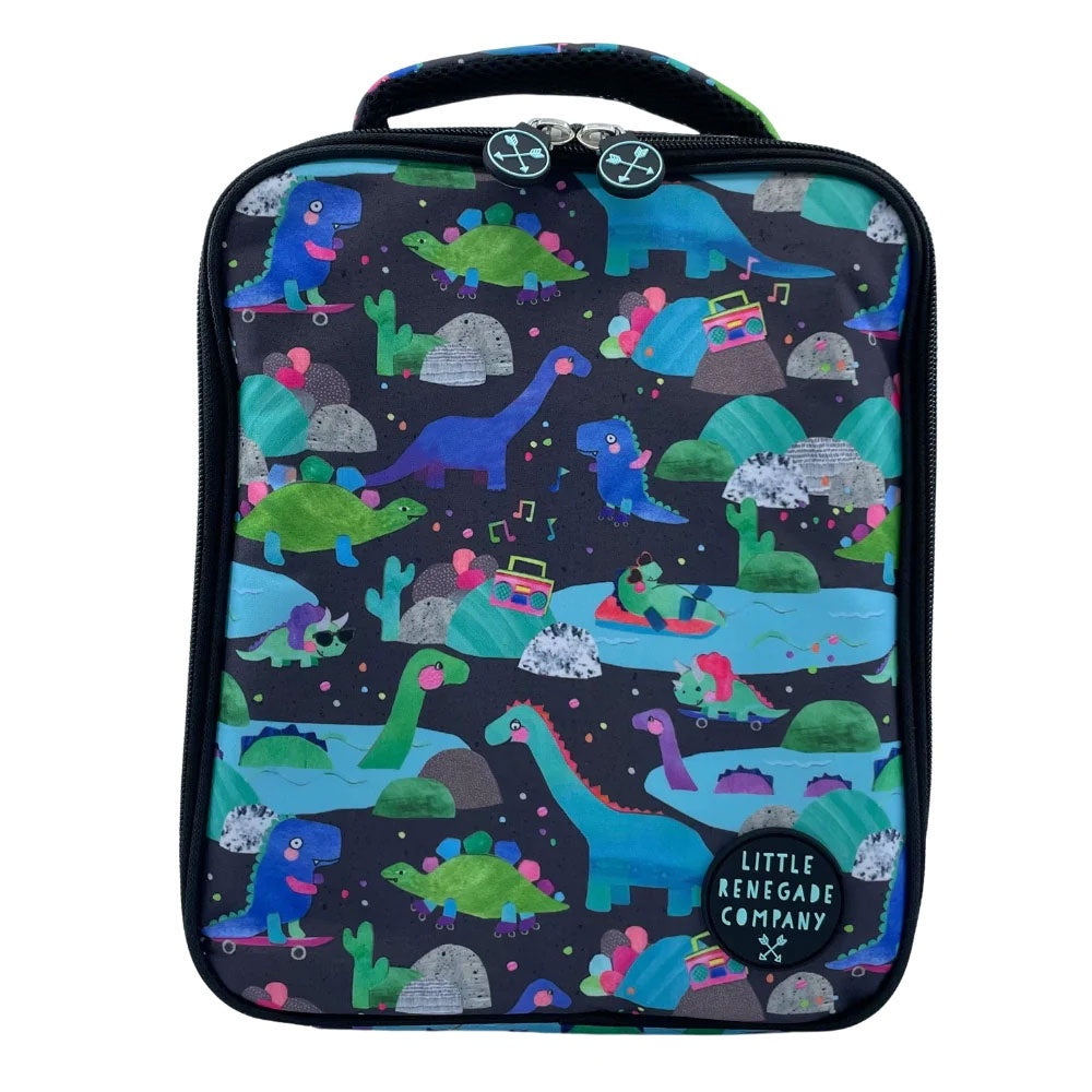 Little Renegade | Insulated Lunch Bag - Dino Party