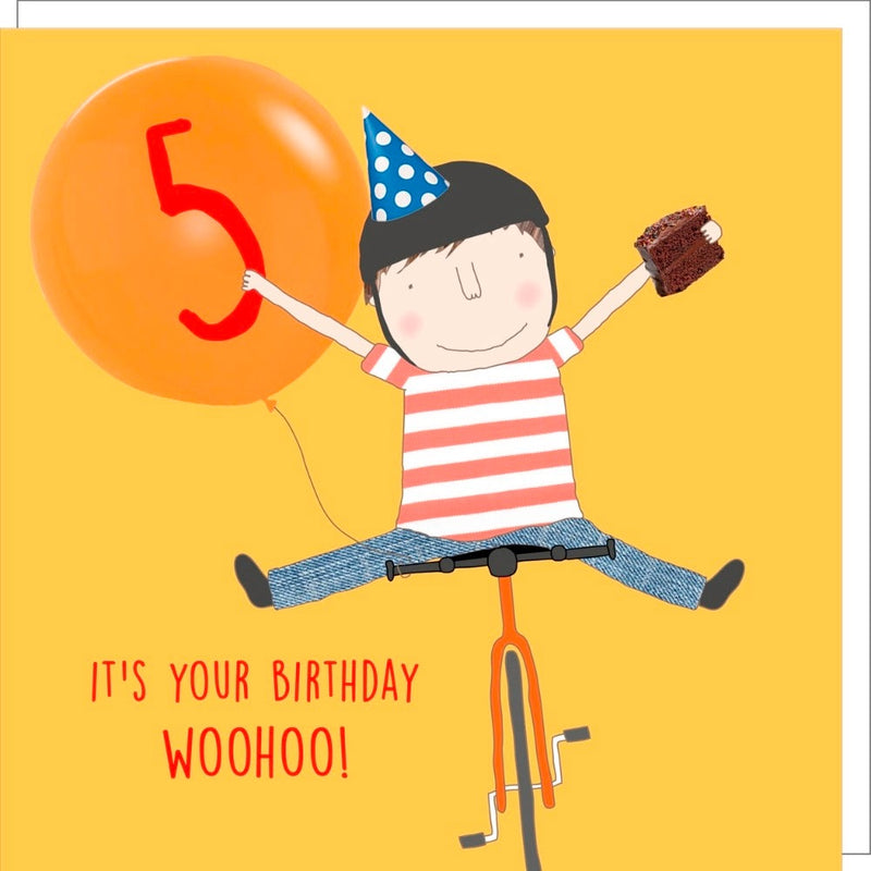 Rosie Made A Thing | Birthday Card - It's Your Birthday Woohoo! Five