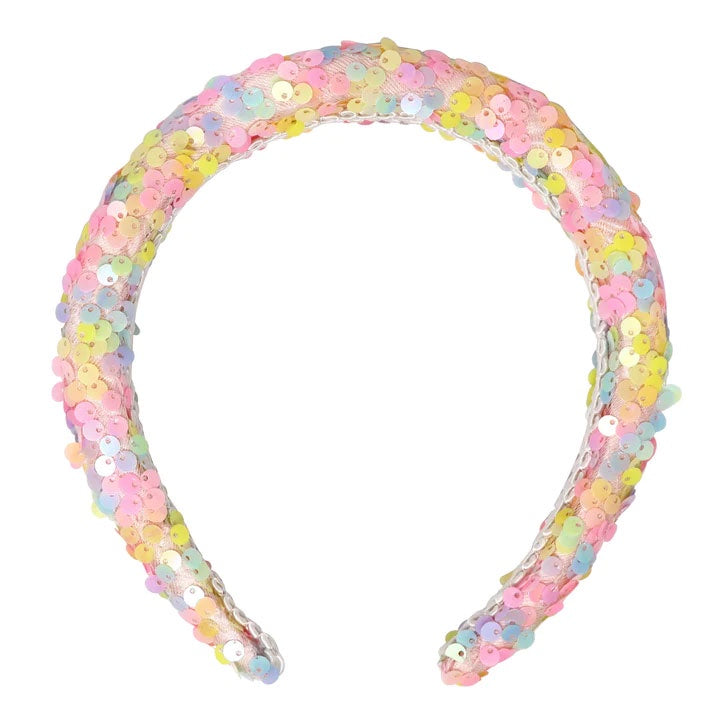 Pink Poppy | Sequin Headband