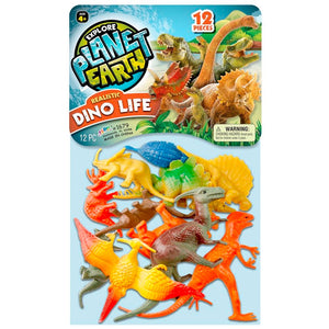 Planet Earth | Dino Life - 12 Pieces