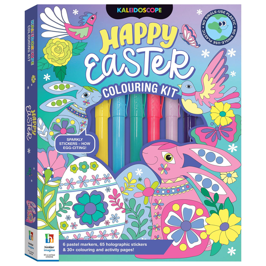 Hinkler | Happy Easter Colouring Kit